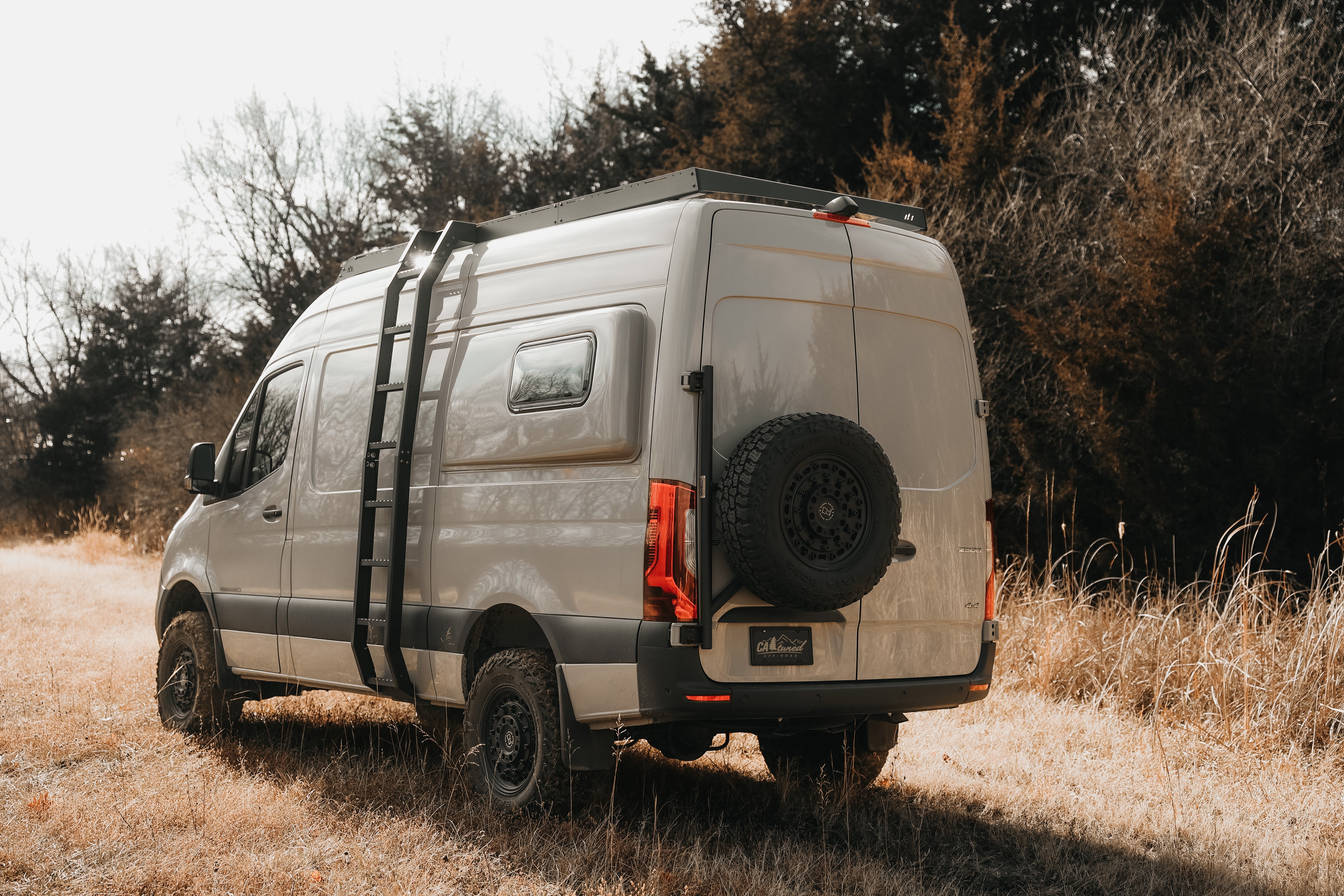 CAtuned Off-Road Tire Carrier | Mercedes Sprinter (2019+)