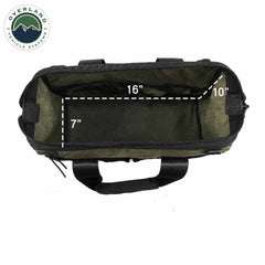 All Purpose Tool Storage Bag - #16 Waxed Canvas Dimensions