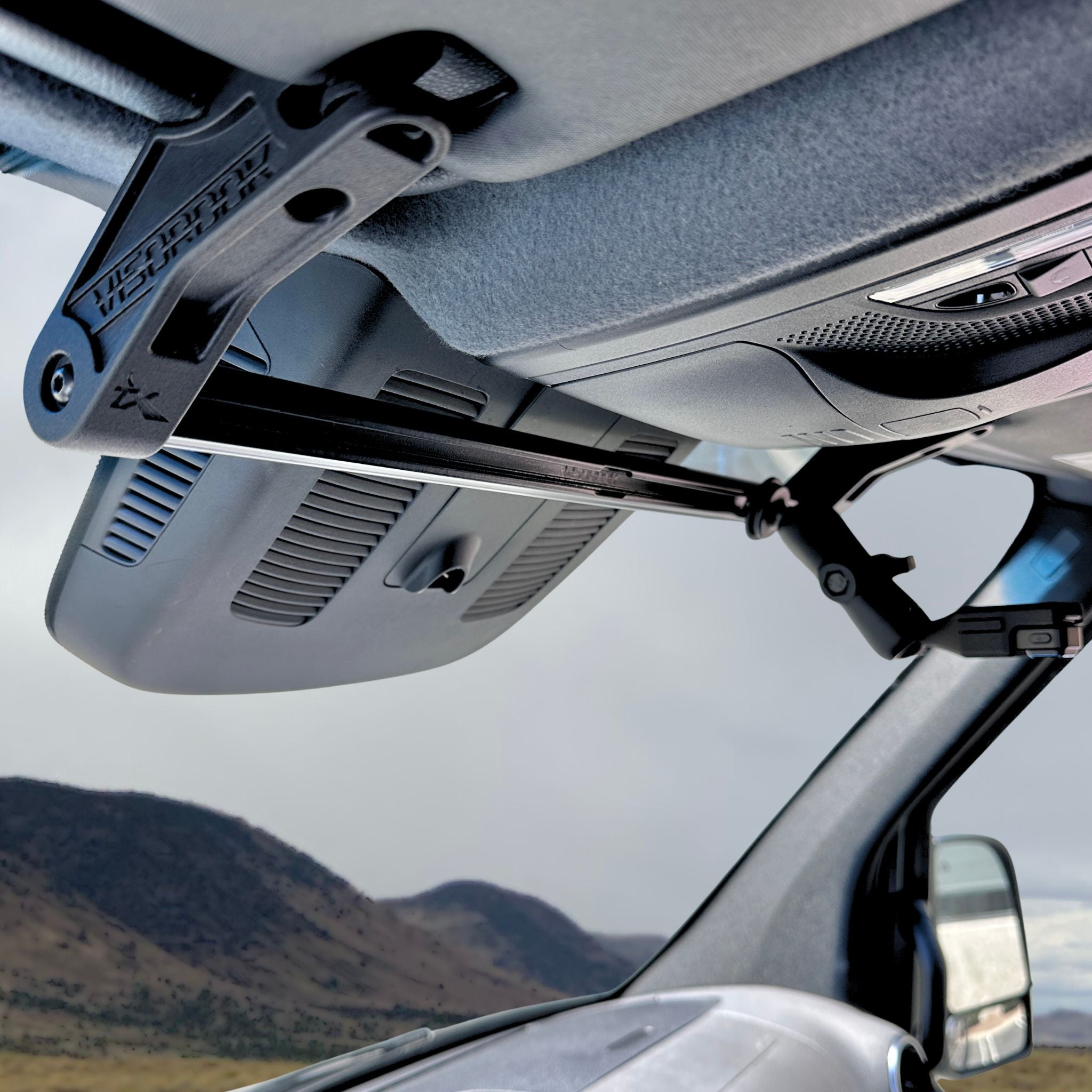 Terra X VisorDok TubeTrak – Sprinter Van Visor Tube Mount (VS30 2019+)