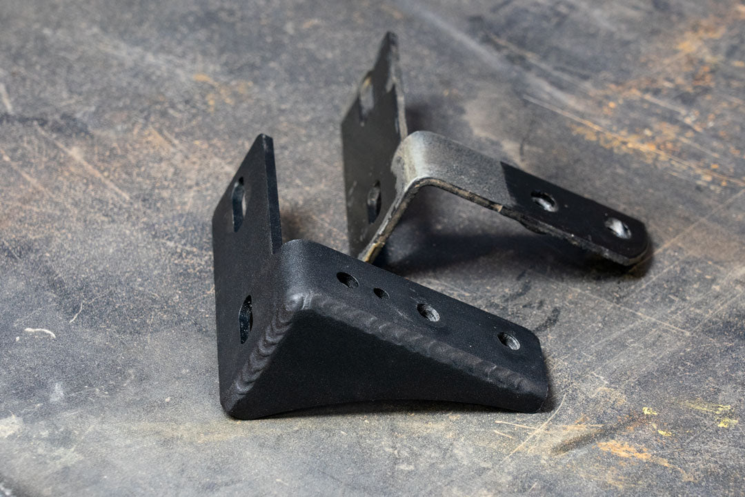 Van Compass Baja Sur Heavy Duty Rear Lower Shock Brackets for Mercedes-Benz Sprinter 2500 (2007–Present)