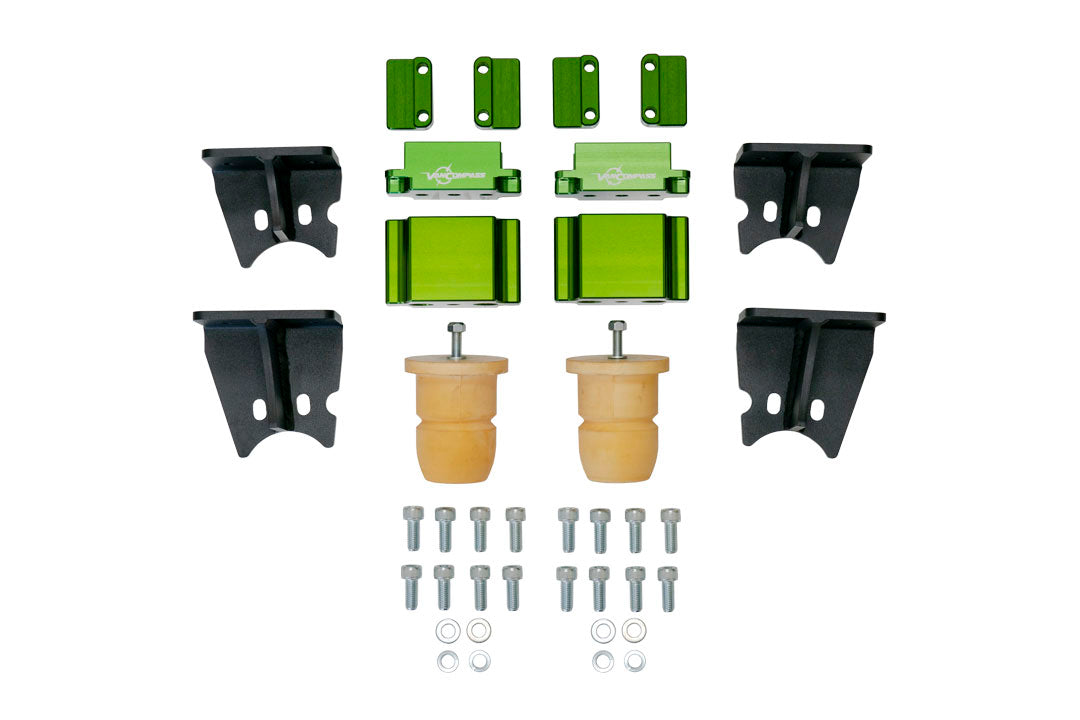 Van Compass High Performance Rear Bump Stop System for Mercedes Sprinter AWD & 4x4 2500 (2015-Up)