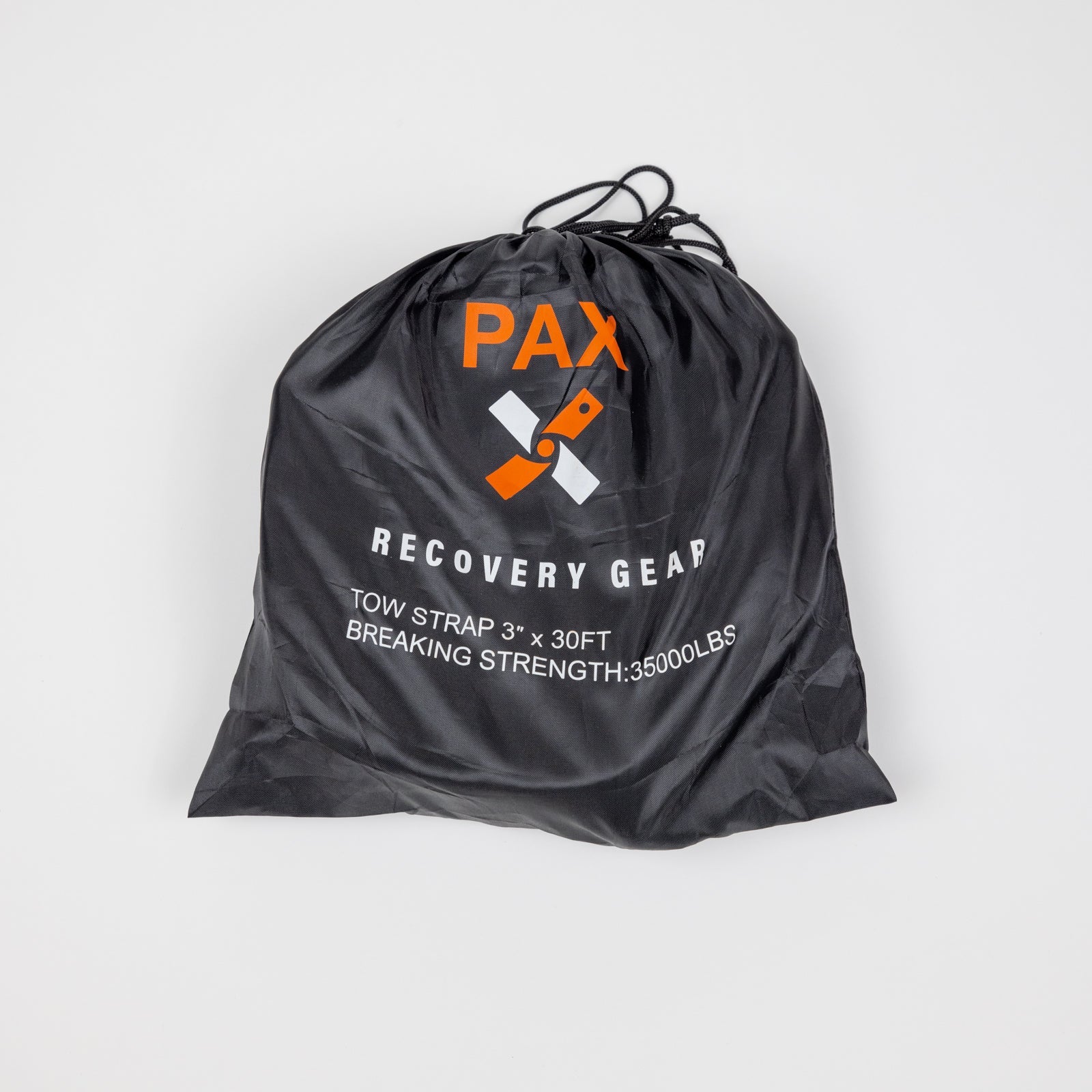 RotopaX PaX 30 Foot Flat Tow Strap — Static Recovery Strap (3" Wide)