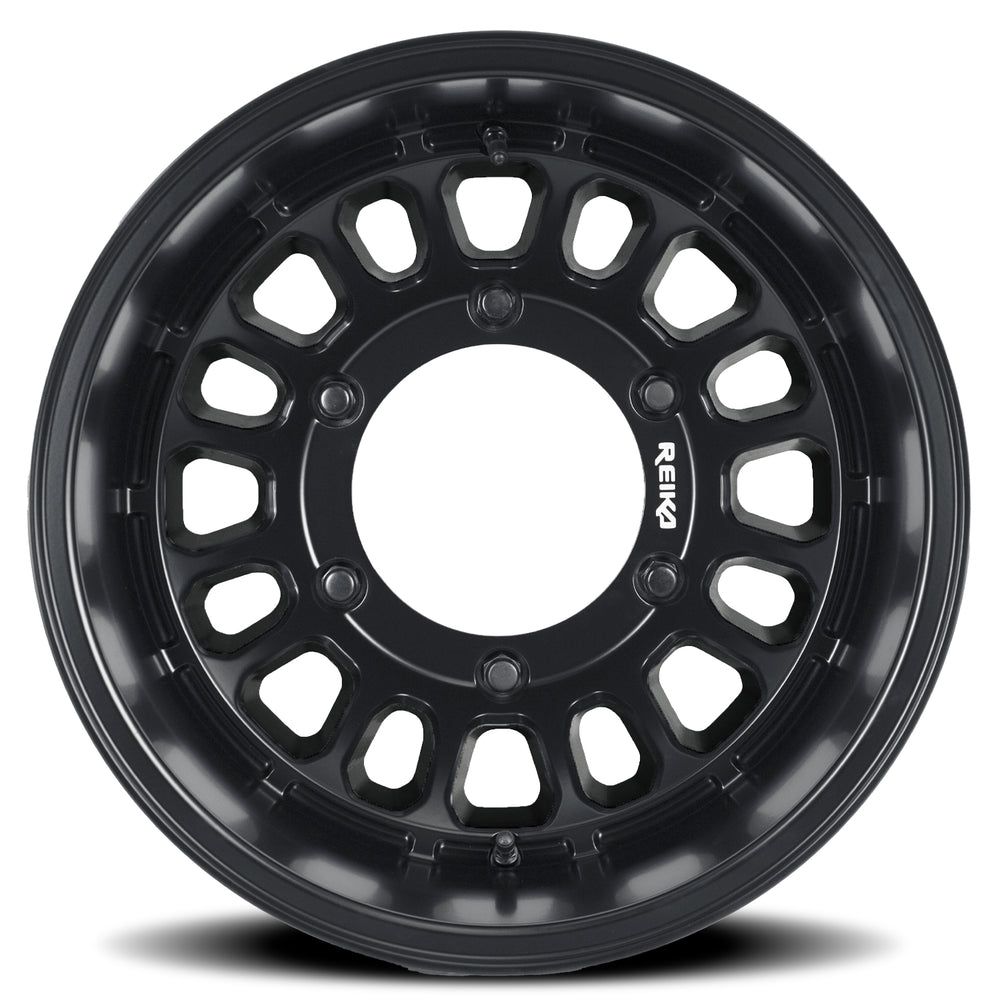 Reika R35V Rambler Super Single wheel in Satin Black – face view