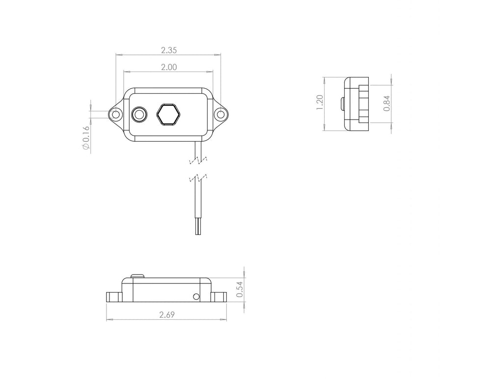 LED Dome Light w/Switch