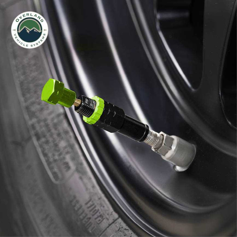 4 Piece Adjustable Tire Deflator Kit & Storage Bag - (PSI 10-30 lbs.) Usage