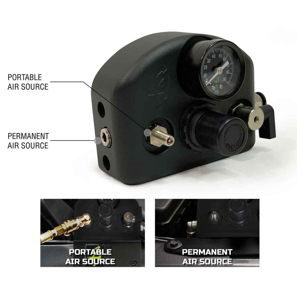 Tire Inflatation System 4 Tire Inflation System – Universal with Box, Fittings, Hoses & Storag ...