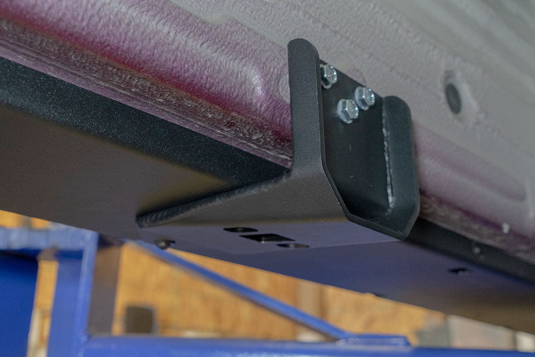Van Compass Rocker Guards for Mercedes Sprinter AWD (2023–Up, 170" Wheelbase) – Heavy-Duty Side Protection & Step