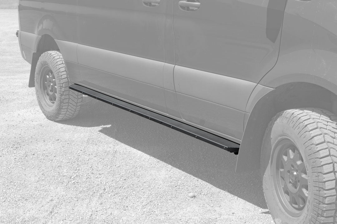 Van Compass Rocker Guards for Mercedes Sprinter 4x4 144" Wheelbase (2015–2022)