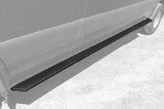 Van Compass Rocker Guards for Mercedes Sprinter AWD (2023–Up, 170" Wheelbase) – Heavy-Duty Side Protection & Step