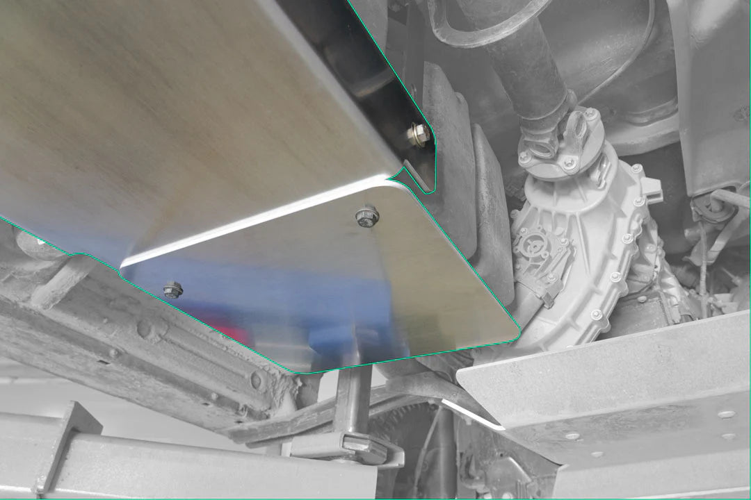 Fuel Tank Skid Plate, S&B Extended Range Compatible – Sprinter 4x4 and AWD (2019+)