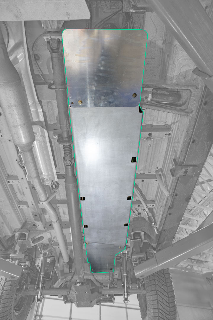 Van Compass Fuel Tank Skid Plate for Mercedes Sprinter 4x4 & AWD (2019-Up) – OEM & S&B Extended Range Compatible