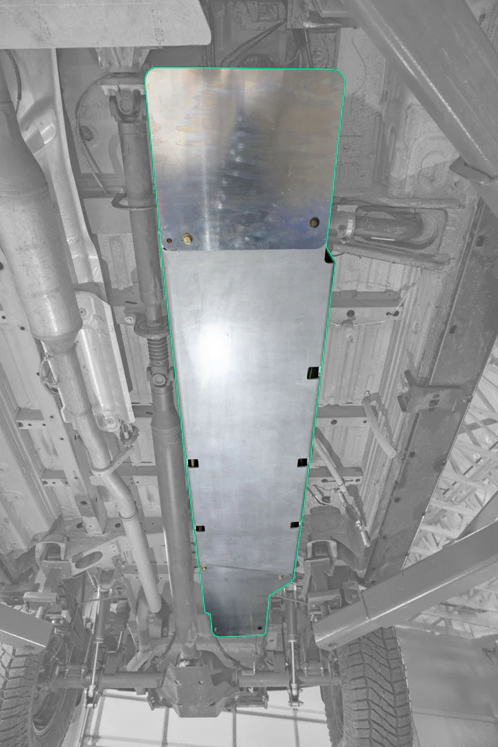 Fuel Tank Skid Plate, S&B Extended Range Compatible – Sprinter 4x4 and AWD (2019+)