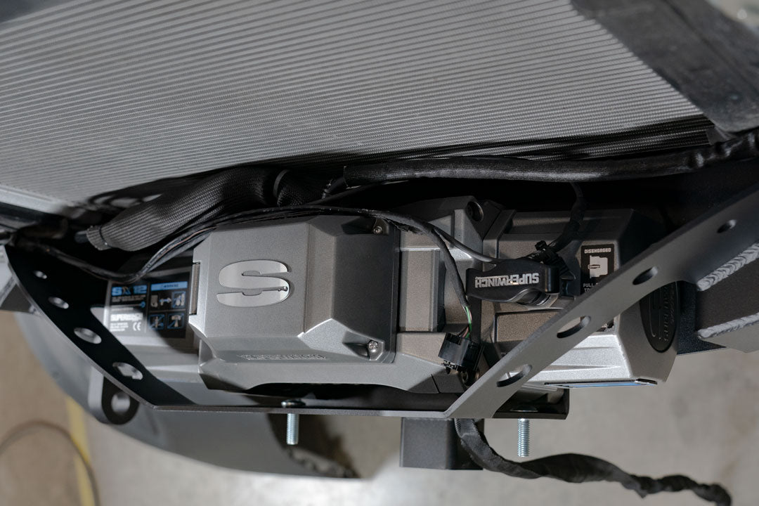 Van Compass Front Winch Mount with Bull Bar for Mercedes Sprinter (2019-Up)