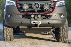 Van Compass Front Winch Mount with Bull Bar for Mercedes Sprinter (2019-Up)