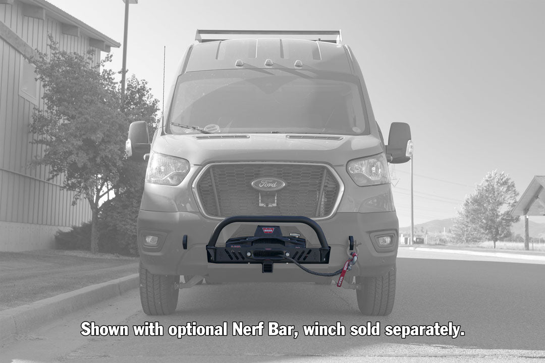 Van Compass Front Winch Bumper – Ford Transit - (2015 & Up) - 350HD Compatible