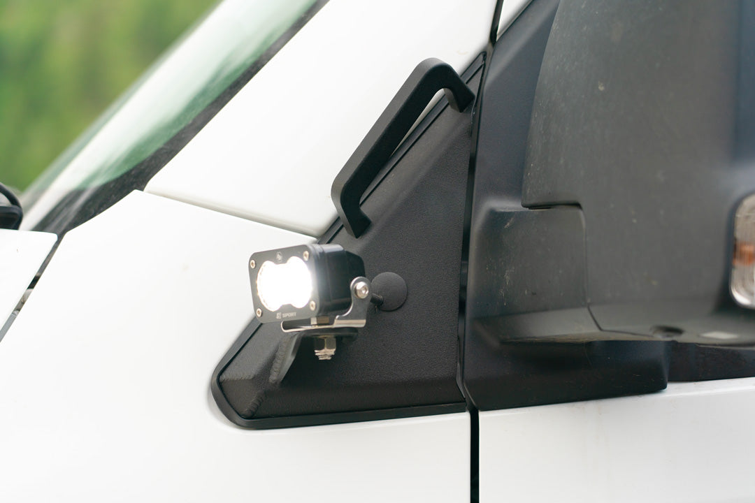 Van Compass A-Pillar Grab Handle Light Mount for Mercedes Sprinter (2019-Up)