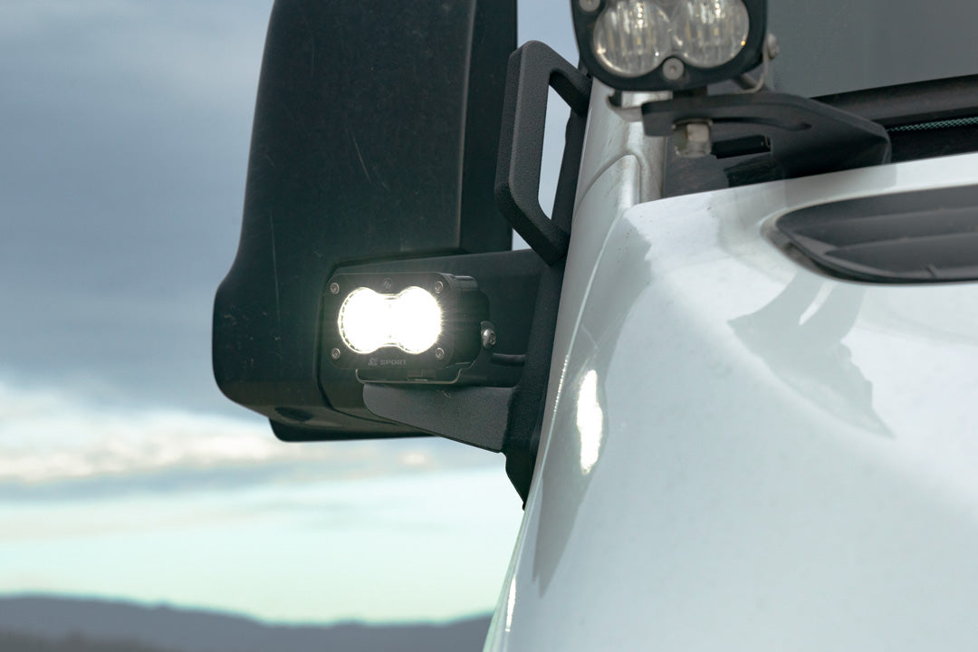 Van Compass A-Pillar Grab Handle Light Mount for Mercedes Sprinter (2019-Up)