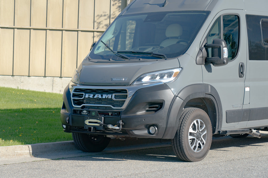 Van Compass Hidden Winch Mount – 2015–Present Ram ProMaster | Heavy-Duty Front Recovery System