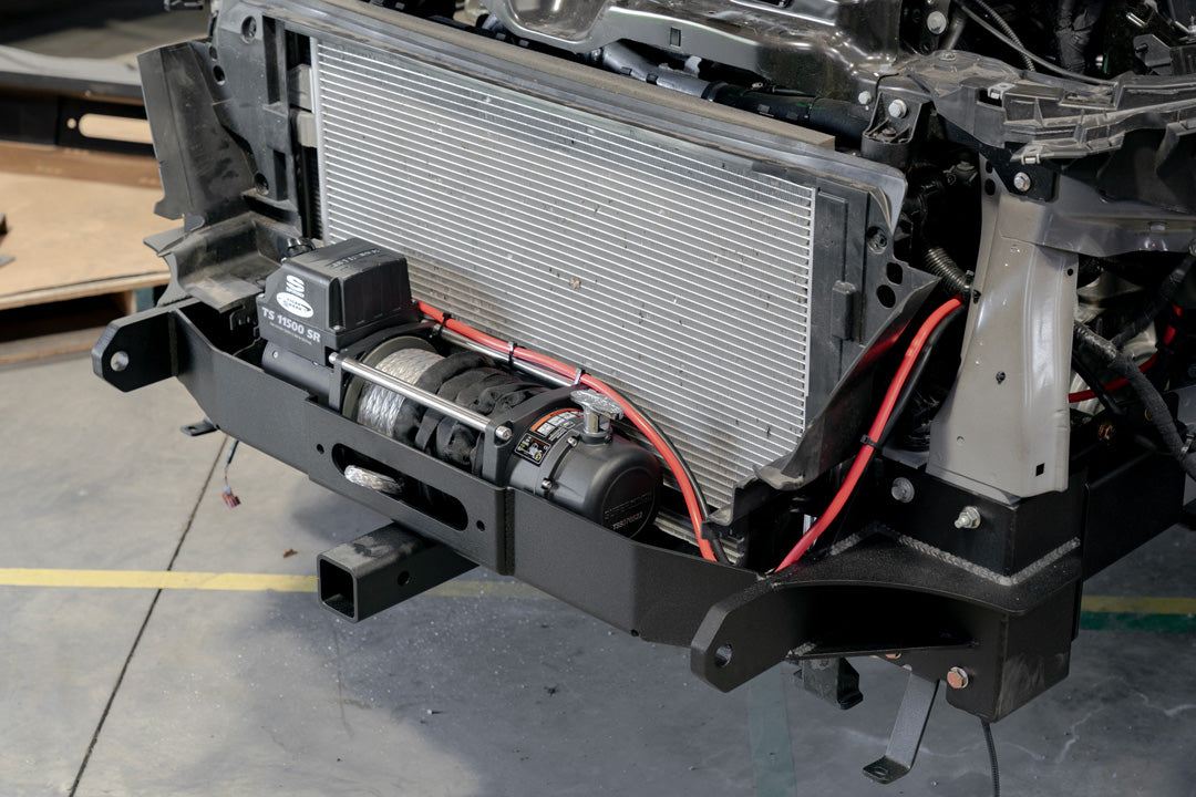 Van Compass Hidden Winch Mount – 2015–Present Ram ProMaster | Heavy-Duty Front Recovery System