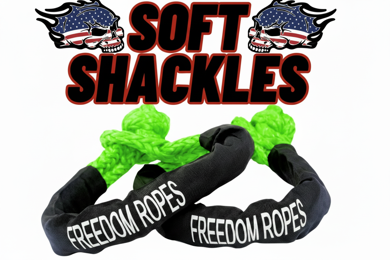 3/8" Synthetic Soft Shackles (2-Pack)