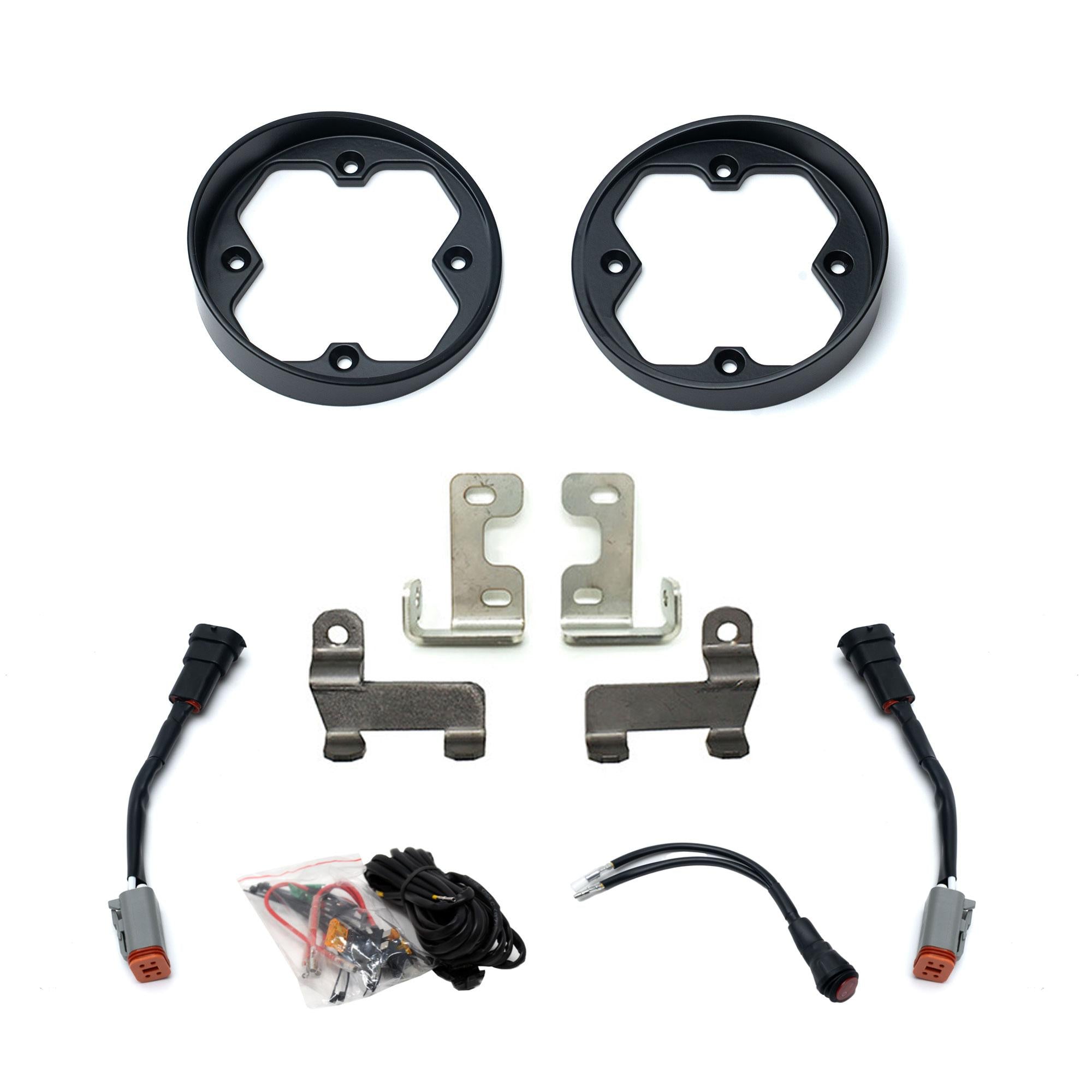 Squadron-R 2.0 Toyota Fog Pocket Light Mount Kit Toyota 2010-24 4Runner 2012-23 Tacoma 2014-21 Tundra
