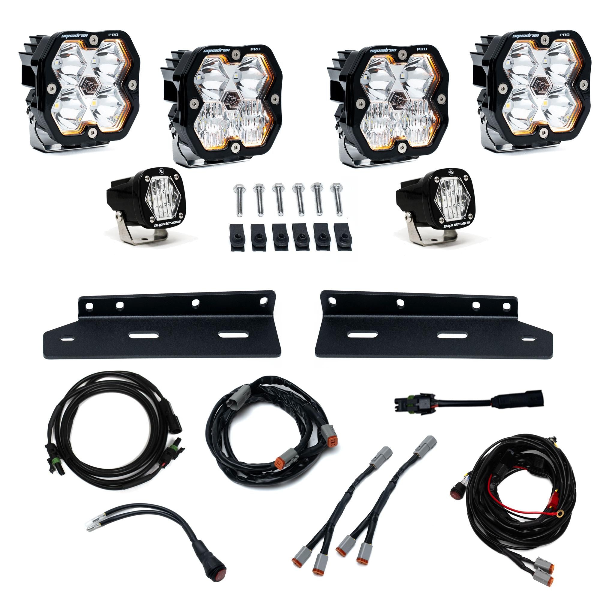 Squadron 2.0 Pro/S1 Fog Pocket Light Kit Ford 2021-26 F-150 Raptor
