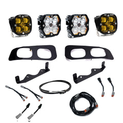 Squadron 2.0 Pro/Squadron Sae Dual Fog Pocket Light Kit Ford 2023-26 F-250/350 Super Duty