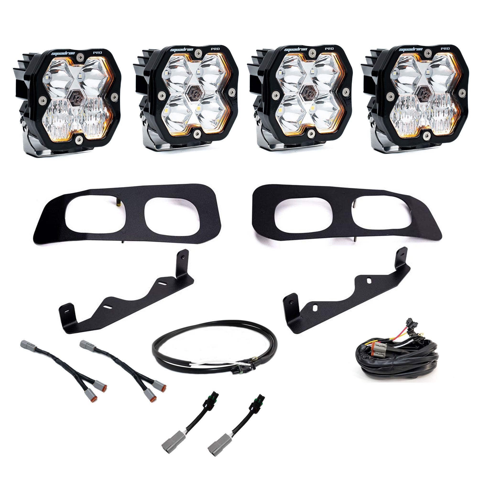 Squadron 2.0 Pro Dual Fog Pocket Light Kit Ford 2023-26 F-250/350 Super Duty Upfitter