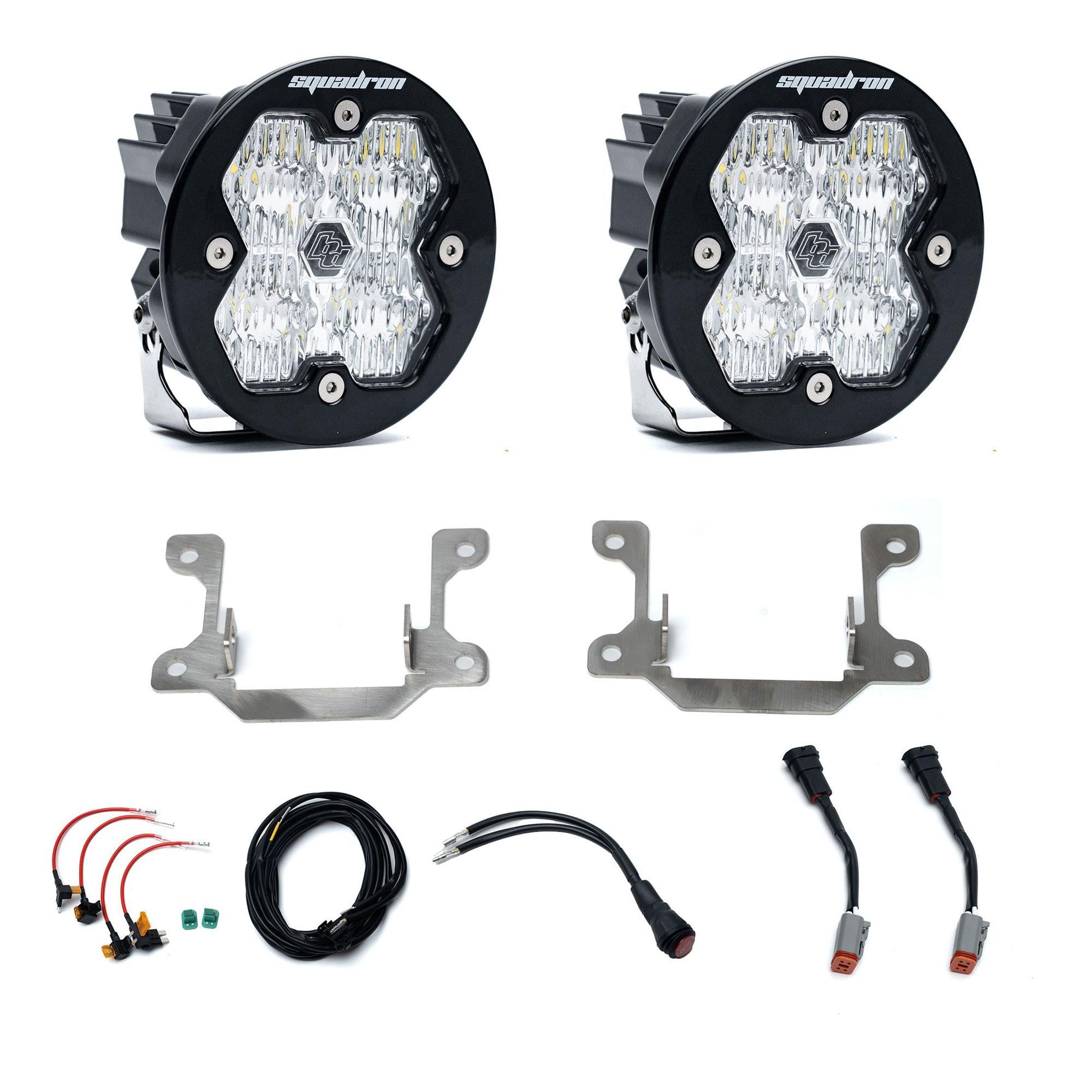Squadron 2.0 Sport Fog Pocket Light Kit Ram 2019-25 2500/3500 Big Horn