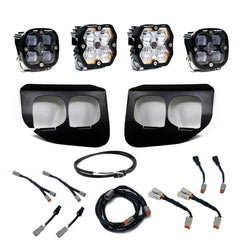 Squadron 2.0 Pro/Squadron Sae Dual Fog Pocket Light Kit Ford 2020-22 F-250/350 Super Duty Clear