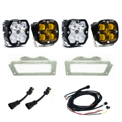Squadron 2.0 Sport/Squadron Sae Dual Fog Pocket Light Kit Ram 2009-12 1500 2010-18 2500/3500