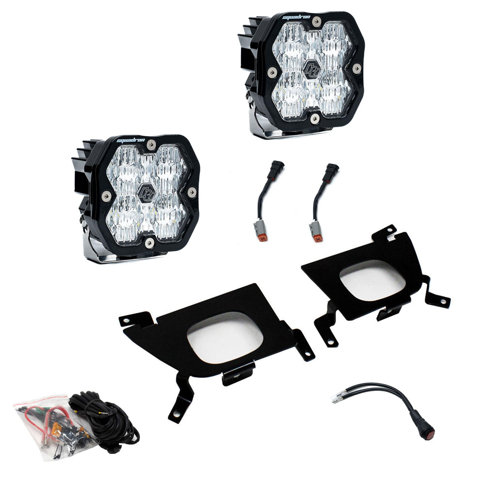 Squadron 2.0 Sport Fog Pocket Light Kit Chevy 2019-22 Silverado 1500 2020-22 2500HD/3500HD
