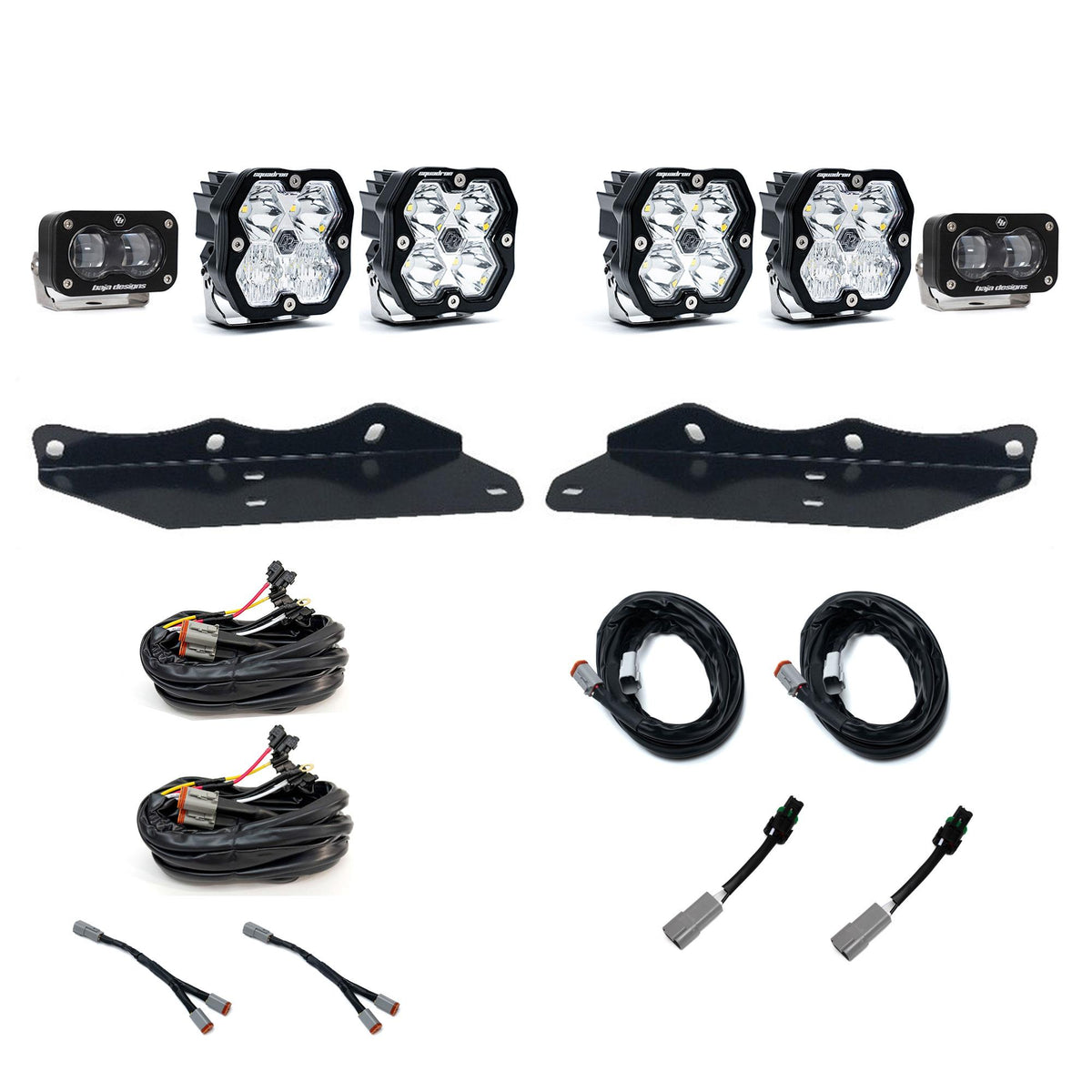 Squadron 2.0 Sport/S2 Sae Sportman Fog Pocket Light Kit Ford 2017-20 F-150 Raptor