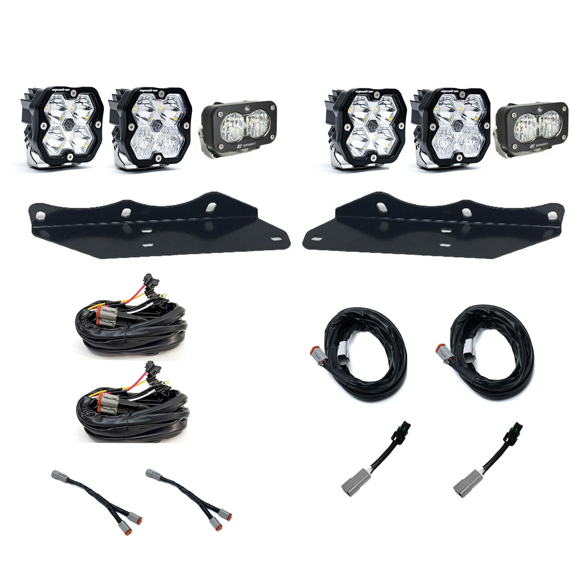 Squadron 2.0 Sport/S2 Sport Fog Pocket Light Kit Ford 2017-20 F-150 Raptor