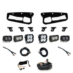 Squadron 2.0 Pro/S2 Pro/S2 Sae Pro Fog Pocket Light Kit Ford 2021-27 Bronco 2022-24 Bronco Raptor w/ Steel Bumper Clear