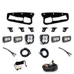 Squadron 2.0 Sport/Dual S2 Sport Sportmen Fog Pocket Light Kit Ford 2021-27 Bronco 2022-24 Bronco Raptor w/ Steel Bumper