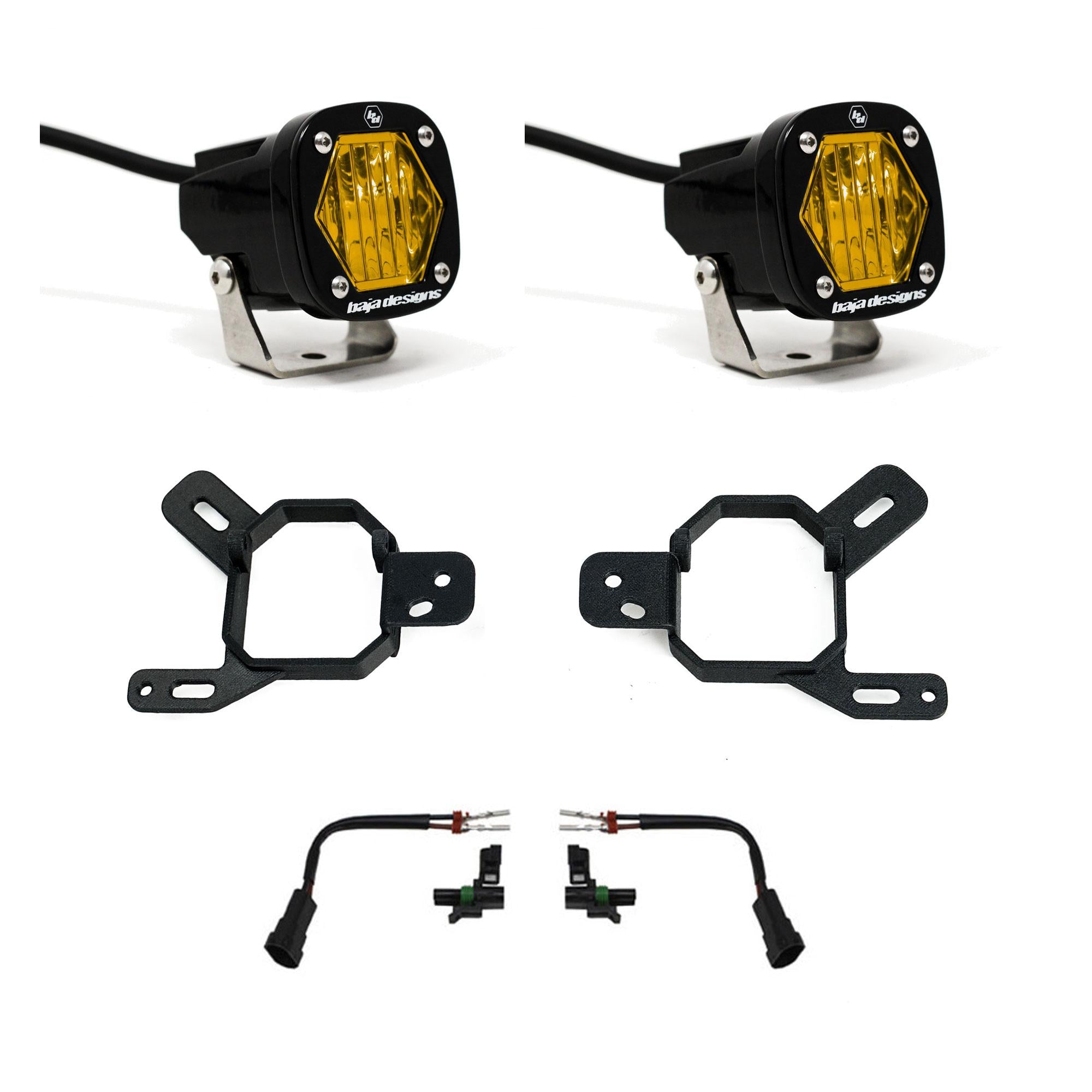 S1 Fog Pocket Light Kit 24-25 Silverado/Sierra 2500/3500 2025 1500 AT4-X