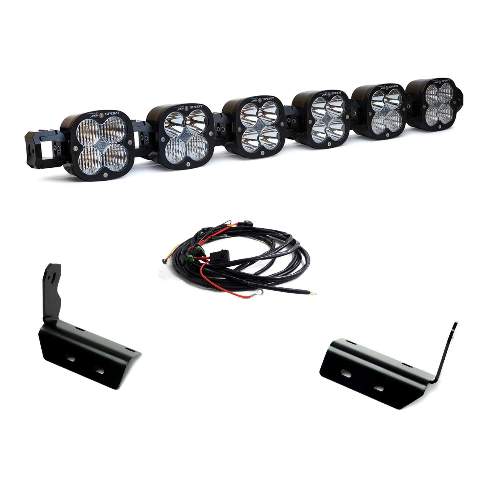 Ford 6 XL Linkable Bumper Light Kit 24-25 Ford F-150 Raptor R/37