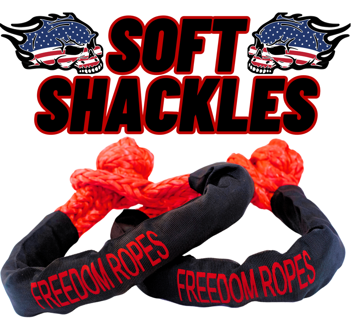 Freedom Ropes Synthetic Soft Shackles