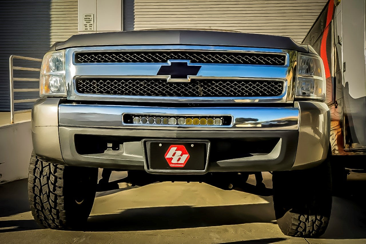 07-13 Silverado 20 Inch Bumper Mount Kit 20 Inch OnX6+