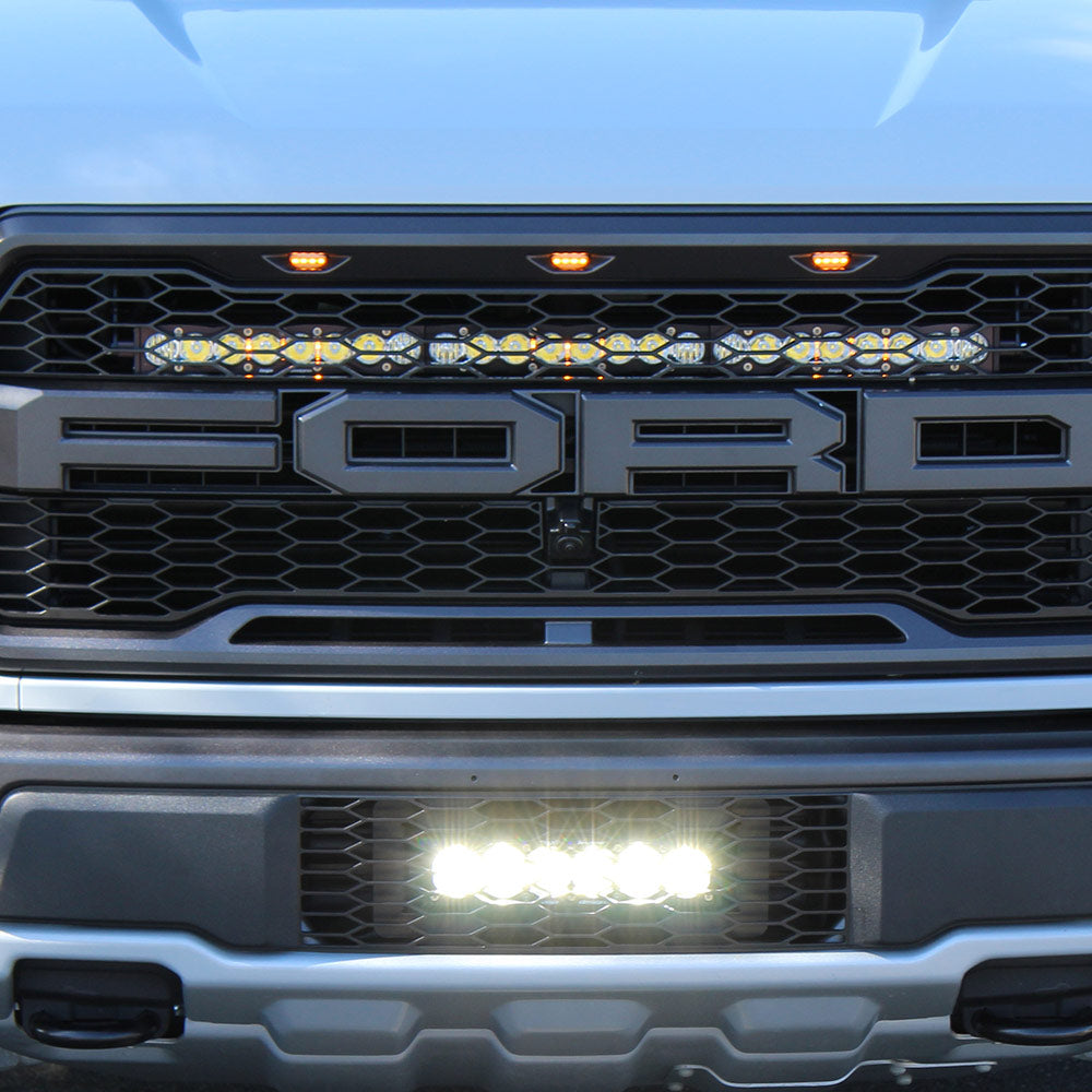 Ford Raptor 2017-18 OnX6+ Lower Grille LED Kit