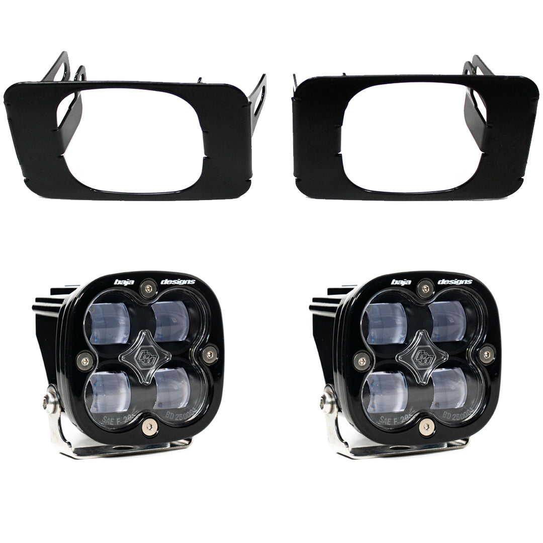 Super Duty Fog Lights SAE Fog Pocket Kit 17-18 Super Duty 15-18 F-150