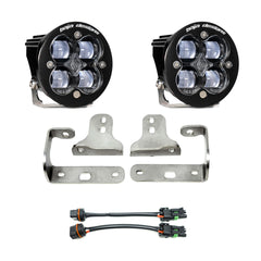 Jeep JL Fog Light Squadron-R SAE 18-Pres Wrangler JL Sport/Sport-S Fog Pocket Kit