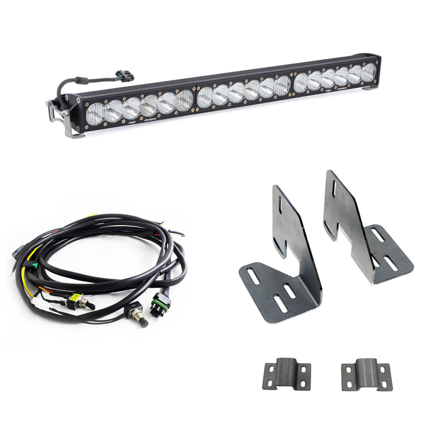 GMC 2500/3500 HD 30 Inch OnX6+ Light Bar Kit 18-19