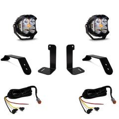 Jeep JL/JT Dual LP4 Auxiliary Light Kit w/Upfitter
