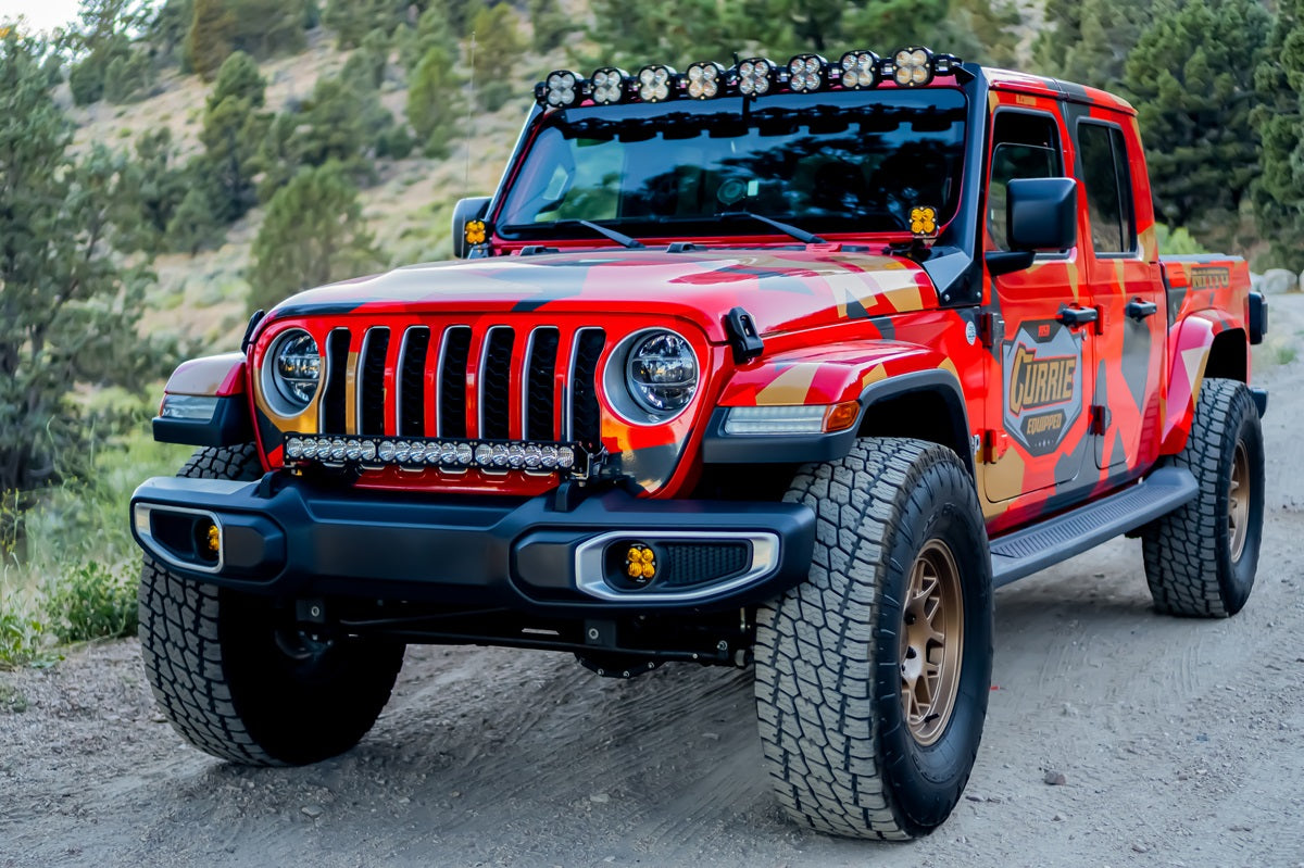 Jeep JL/JT Roof Bar LED Light Kit 8 XL Linkable