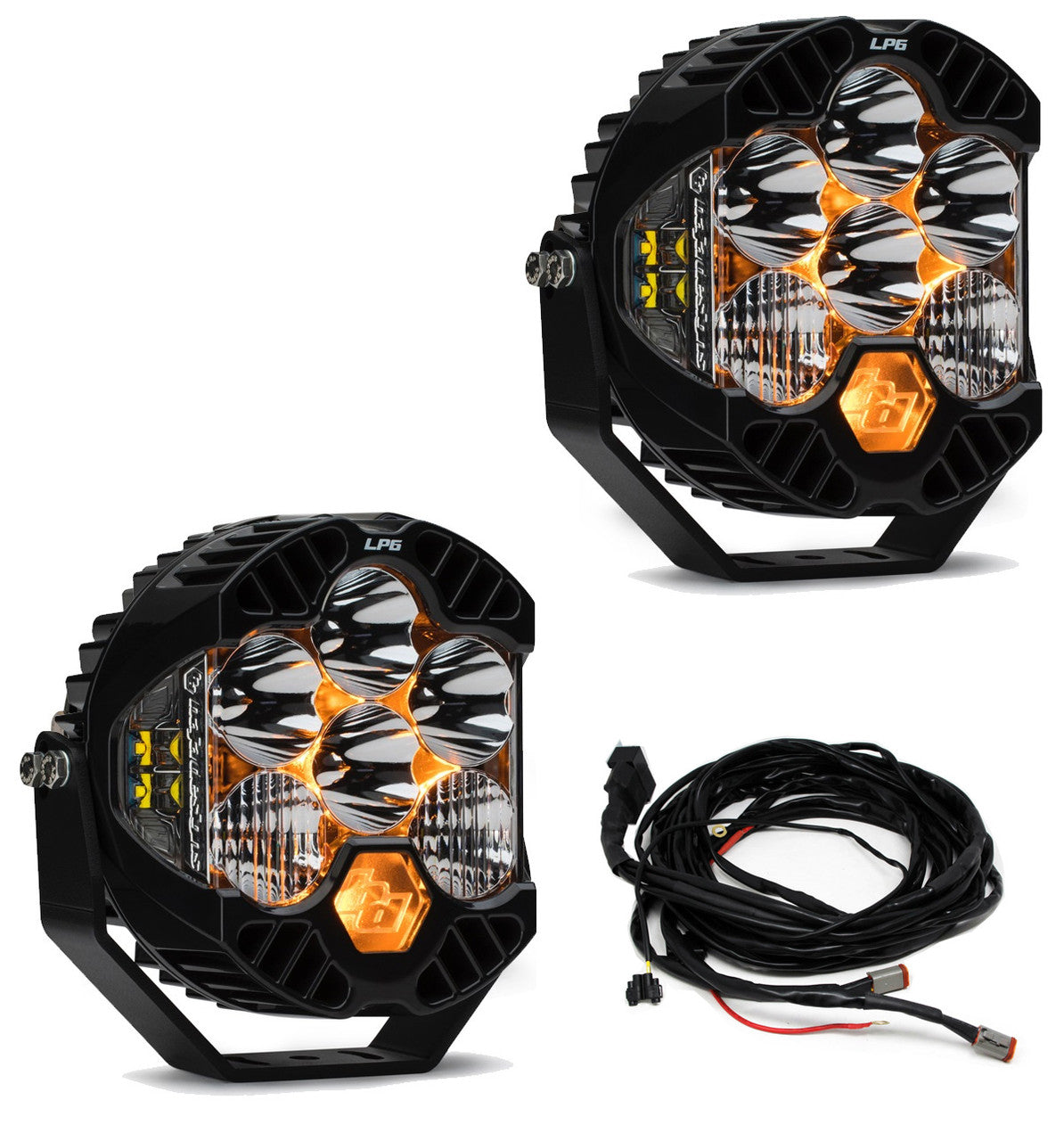Jeep JL/JT Rubicon Steel Bumper LED Light Kit LP6
