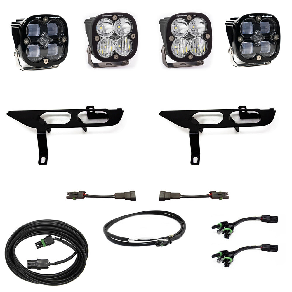 F-150 Fog Pocket Kit SAE Clear/Sport DC 21-On Ford F-150