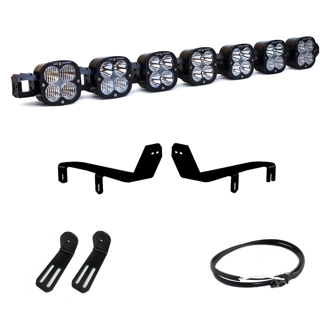 7 XL Linkable LED Light Kit For 17-19 Ford Super Duty