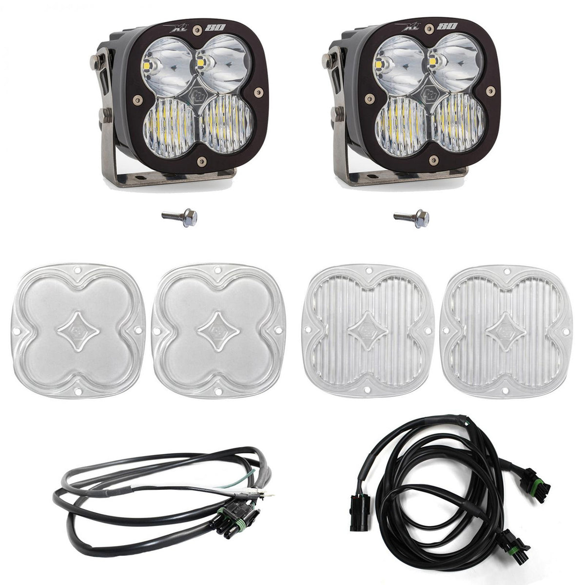 Bronco A Piller Light Kit 21-Up Ford Bronco XL80 D/C w/Upfitter